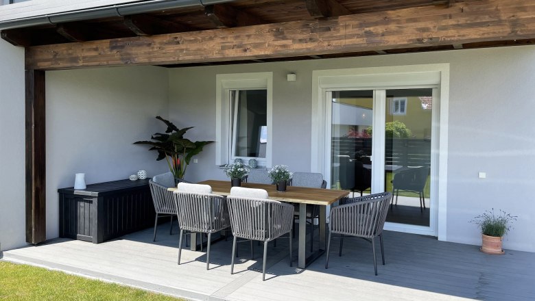 Terrasse und Garten, © Kay Haderer Terrasse und Garten, © Kay Haderer