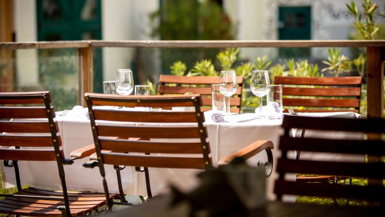 Im Garten, © Mühlsteinstube / Christian Husar Im Garten, © Mühlsteinstube / Christian Husar