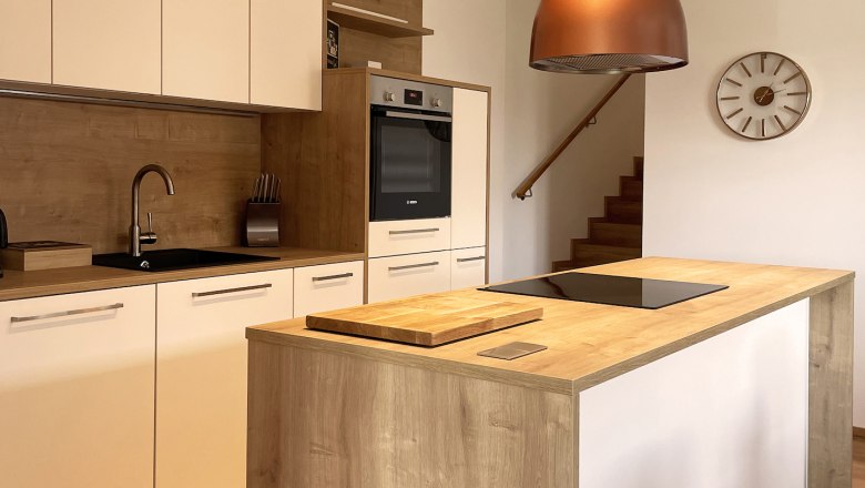 Küche mit Kochinsel, © Kay Haderer Küche mit Kochinsel, © Kay Haderer