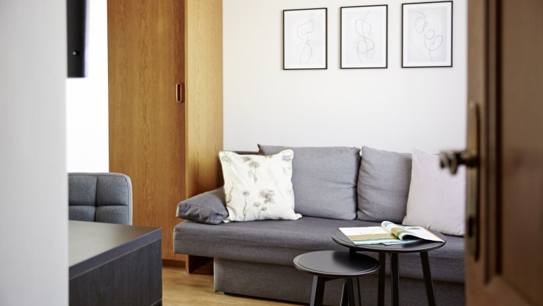 Gästezimmer, Couch, © Pension Pia OG Gästezimmer, Couch, © Pension Pia OG