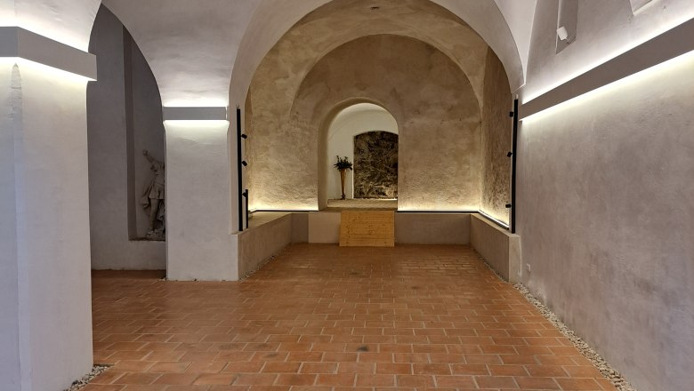 Die historischen Gewölbe, © Mariazell im Wienerwald Die historischen Gewölbe, © Mariazell im Wienerwald