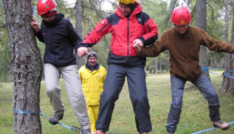 Teambuilding-Parcours, © Florian Schober Teambuilding-Parcours, © Florian Schober