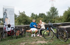 Kanalpächter-Sitzbank, © Silke Ebster Kanalpächter-Sitzbank, © Silke Ebster