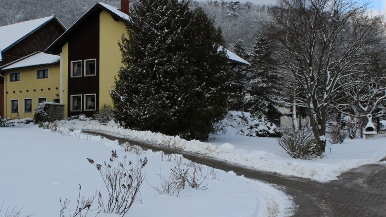 Unser Hof im Winter, © Familie Reischer Unser Hof im Winter, © Familie Reischer