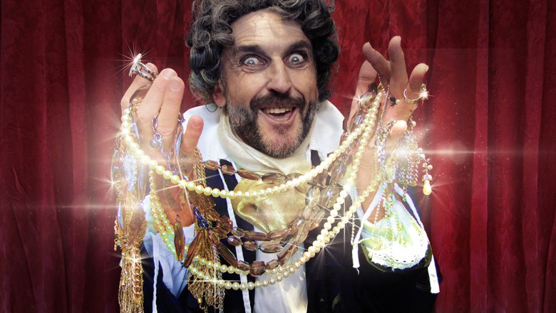 Kurt Wittmann as Volpone, &copy; Sommertheater M&ouml;dling