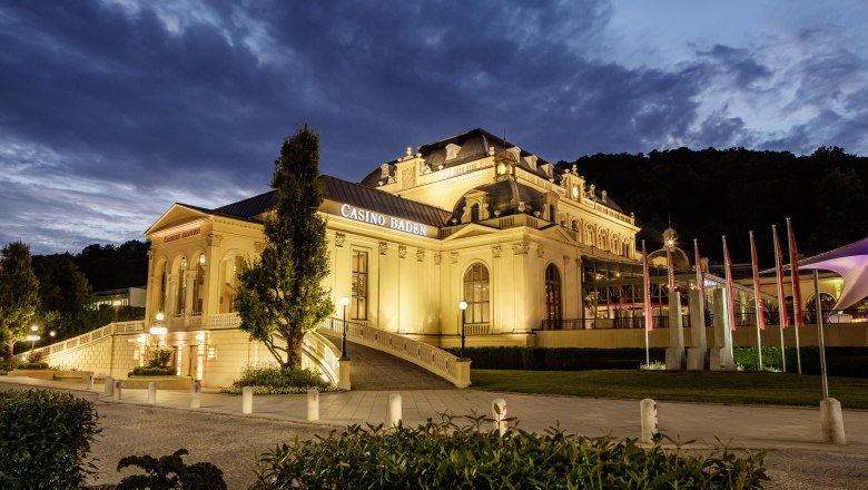 Casino Baden night view, &copy; Casino Baden