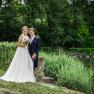 Bridal couple at the pond, &copy; david-ertl