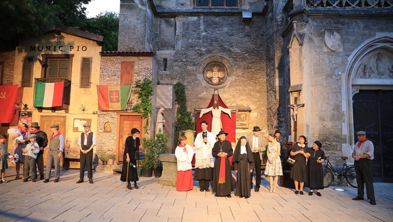 Don Camillo and Peppone 2019, &copy; Sommertheater M&ouml;dling