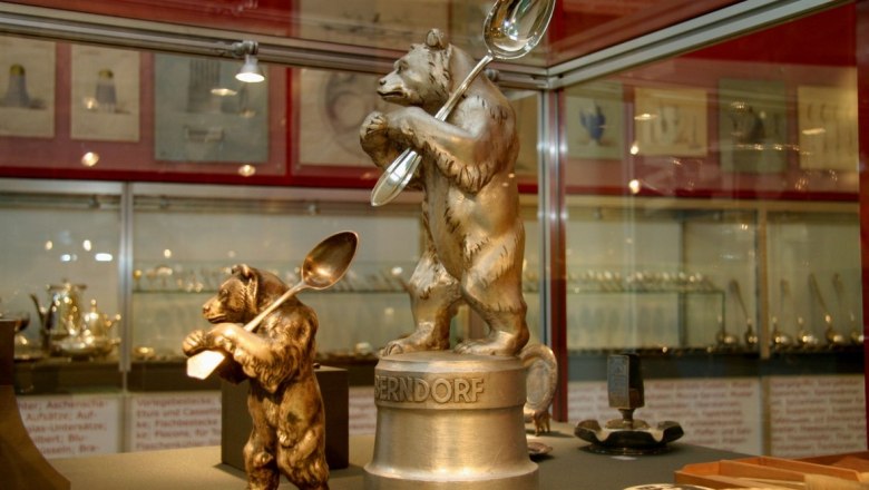 Loeffelbaer im Krupp Stadt Museum, &copy; Stadtgemeinde Berndorf / Foto Husar Christian