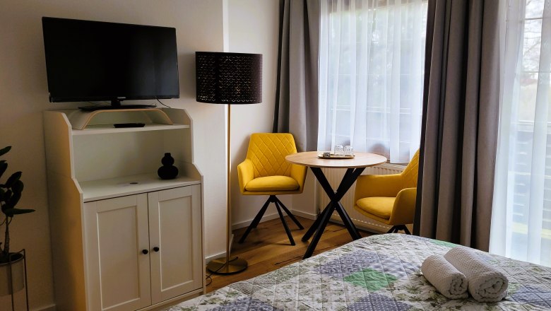 Landhaus_Doppelzimmer_Balkon_5, © Boutiquehotel Landhaus am Kurpark