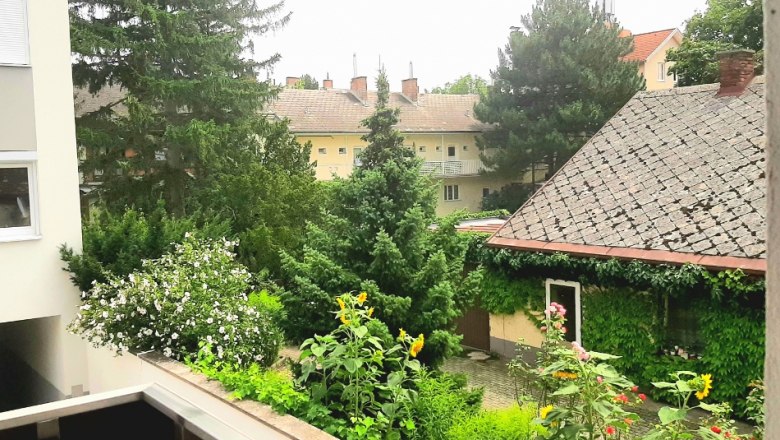 Ausblick vom Balkon, &copy; Gottfried Steiner