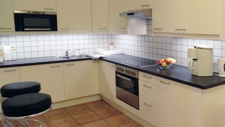 Voll ausgestattete Küche nach aktuellen Standards in jedem Appartement, © Appartements Verberne