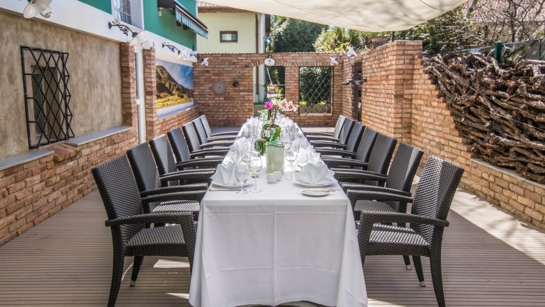 Unser wundersch&ouml;ner Gastgarten, &copy; Martin Schotte