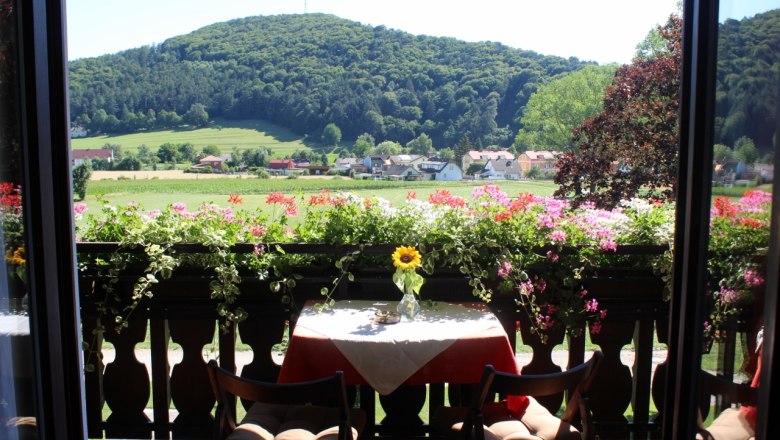 Ausblick vom Zimmer, &copy; Familie Reischer