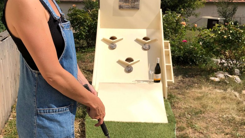 XXL Weinhauer Golf - Sleeping barrel in Gumpoldskirchen/Thallern, &copy; Schlaffass Gumpoldskirchen