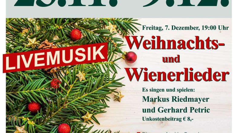 Weihnachts- und Wiener Lieder, &copy; Dominik Herzog