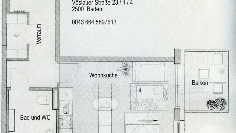 FW Margarita Grundriss, &copy; Gottfried Steiner