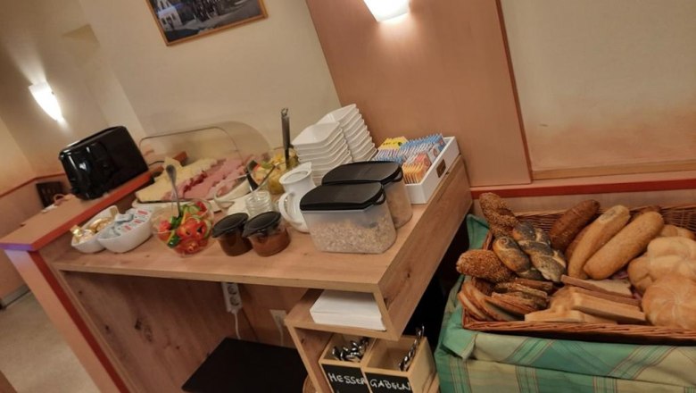 Fr&uuml;hst&uuml;ck, &copy; Kirchenwirt Halbwax